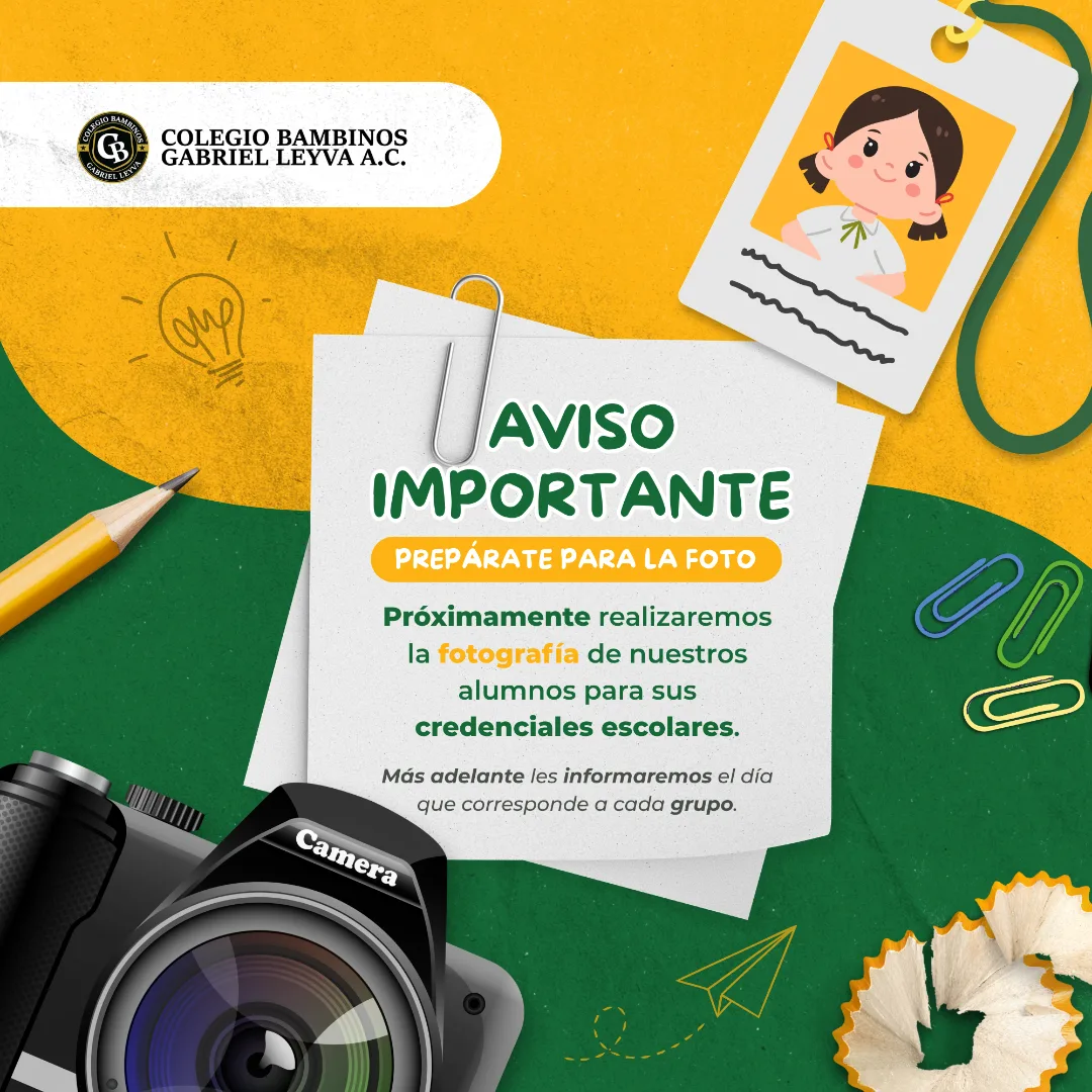 FOTOGRAFÍA PARA CREDENCIALES ESTUDIANTILES